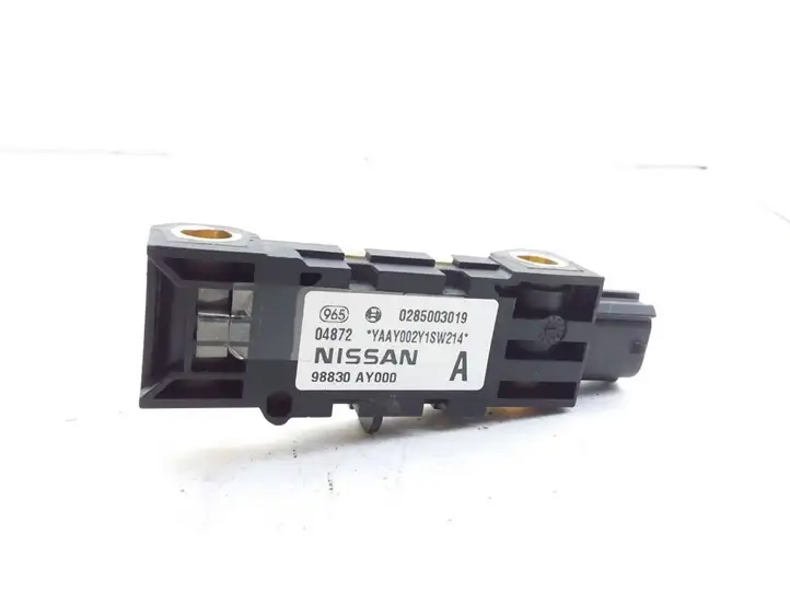 Nissan Primera (2001 - 2008) 98830AY000 Датчик удара SRS — фото 1