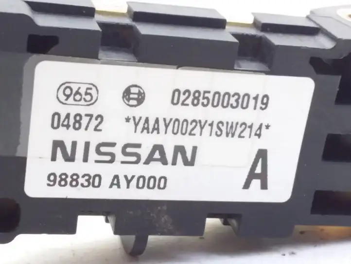 Nissan Primera (2001 - 2008) 98830AY000 Датчик удара SRS — фото 2