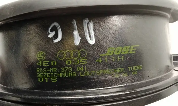 Audi A8 S8 D3 4E (2005 - 2007) 4E0035411H Динамики задних дверей — фото 4