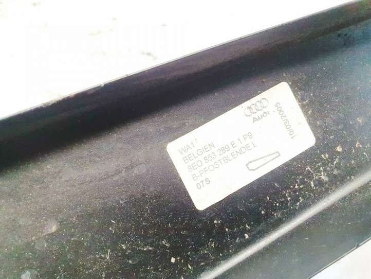 Audi A4 (2004 - 2009)  8e0853289e Другая деталь отделки задний дверей