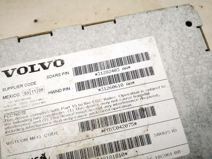 Volvo S80 (2006 - 2009)  31282403aa Другие блоки управления / модули