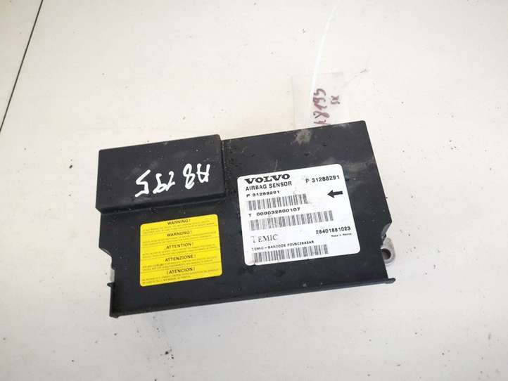 Volvo S80 (2006 - 2009)  31288291 Блок управления надувных подушек