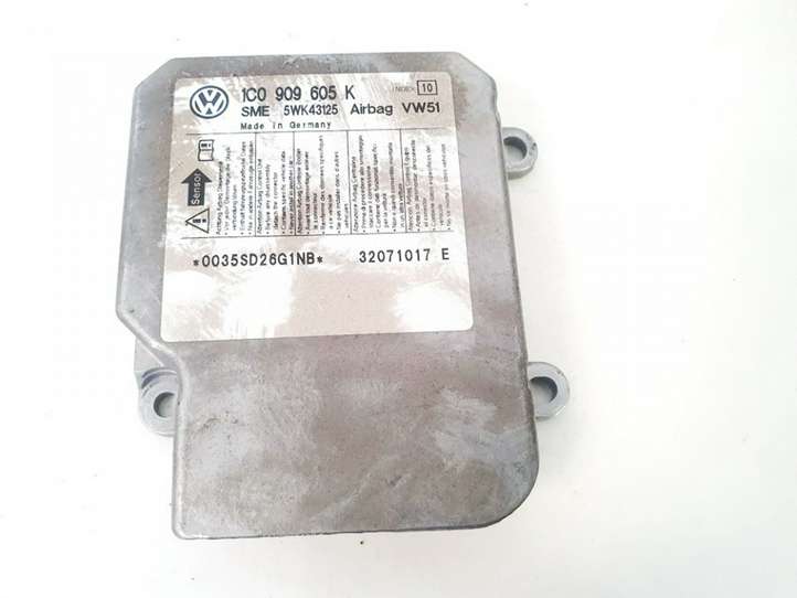 Skoda Praktik 5J8 (2007 - 2014)  1c0909605k Блок управления надувных подушек