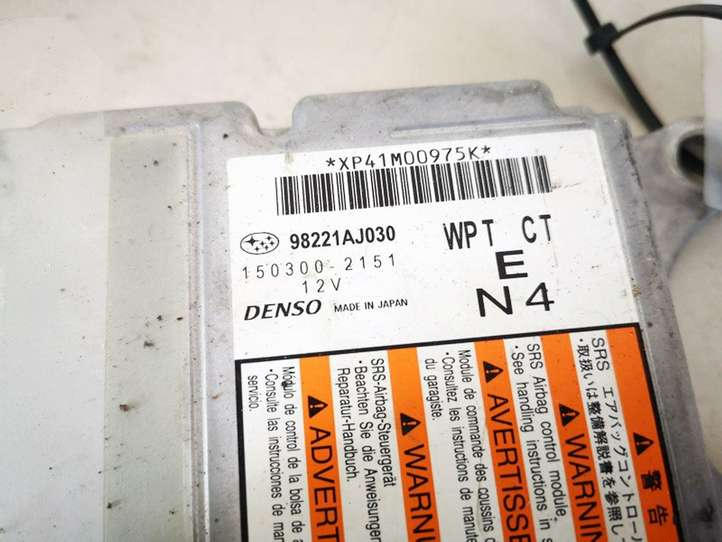 Subaru Legacy (2009 - 2013)  98221aj030 Блок управления надувных подушек