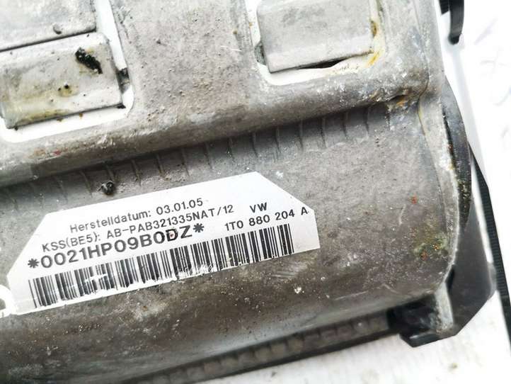Volkswagen Touran I (2003 - 2010)  1t0880204a Подушка безопастности пассажира