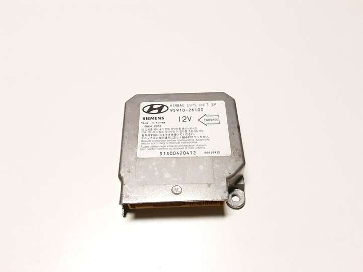 Hyundai Santa Fe (2000 - 2005)  9591026100 Блок управления надувных подушек