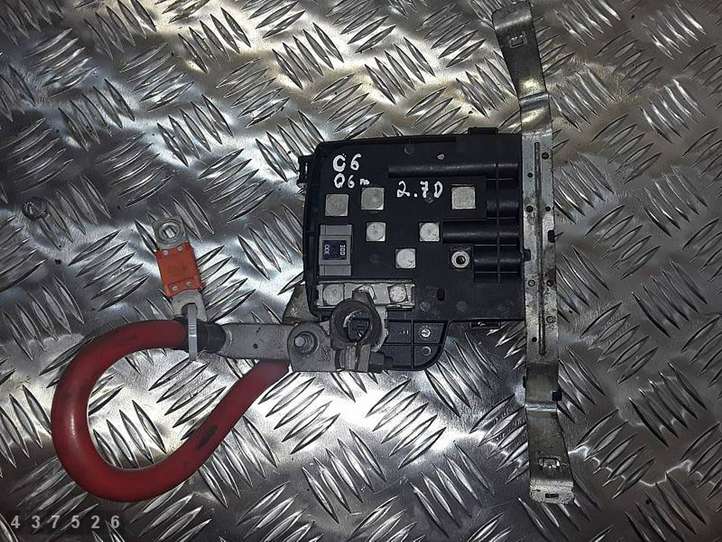 Citroen C6 (2005 - 2012)  9652443080 Узел подключения плюсовых проводов