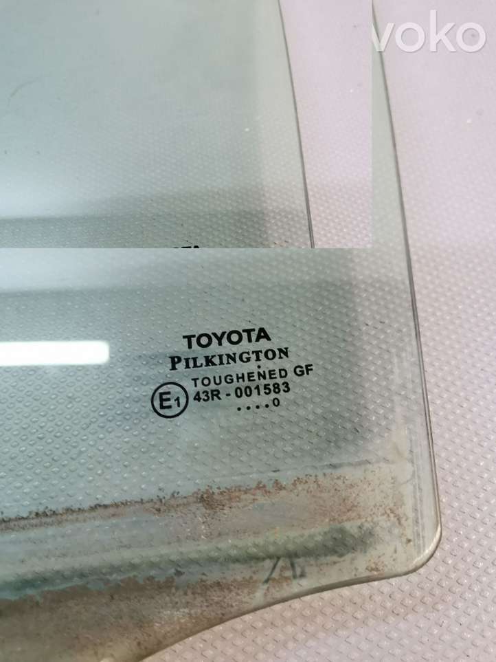 Toyota Avensis T270 (2009 - 2012)   Основное стекло задних дверей