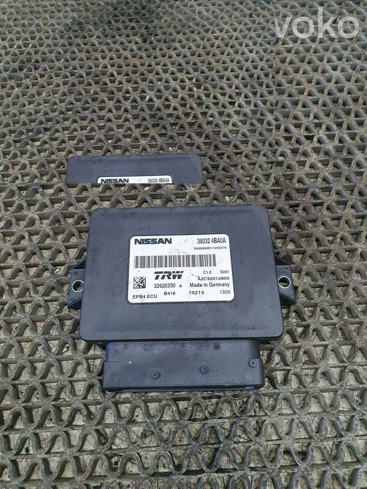 Nissan Qashqai (2013 - 2017)  360324BA0A Модуль управления ручным тормозом