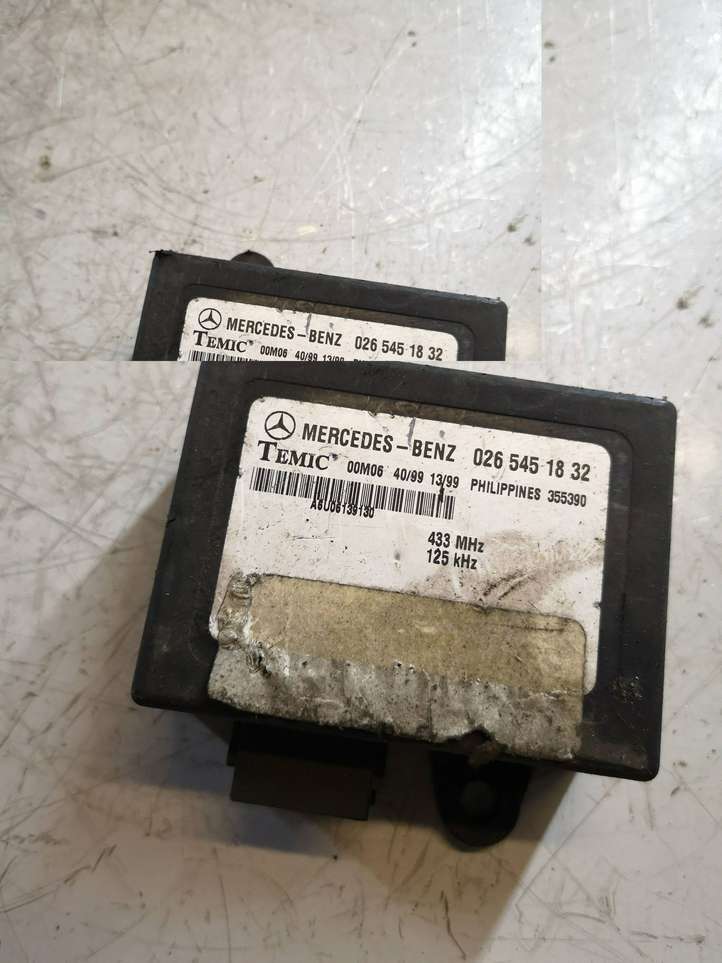 Mercedes-Benz Sprinter W901 W902 W903 W904 (1995 - 2007)  0265451832 Блок управления иммобилайзера