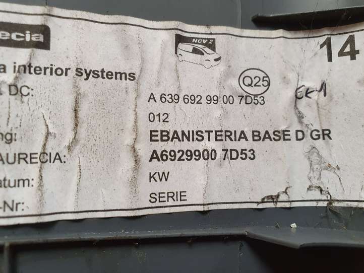 Mercedes-Benz Vito Viano W639 (2003 - 2010)  A6396929900 Отделочный щит панели (боковой)