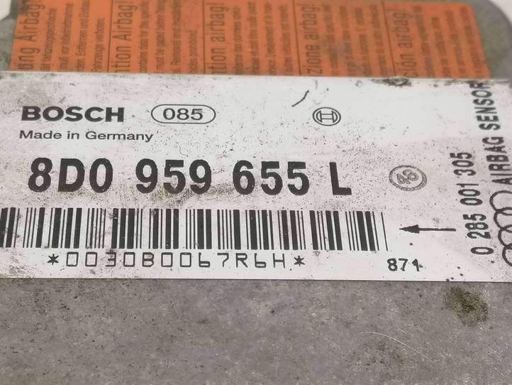 Audi A4 (2004 - 2009)  8D0959655L Блок управления надувных подушек
