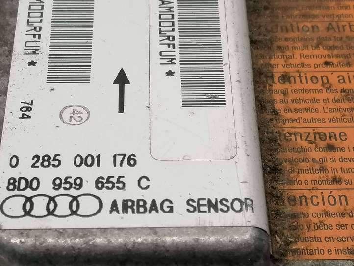 Audi A4 (2000 - 2006)  8D0959655C Блок управления надувных подушек