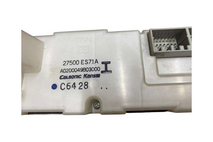 Nissan X-Trail T30 (2001 - 2007)  27500ES71A Блок управления кондиционера воздуха / климата/ печки (в салоне)