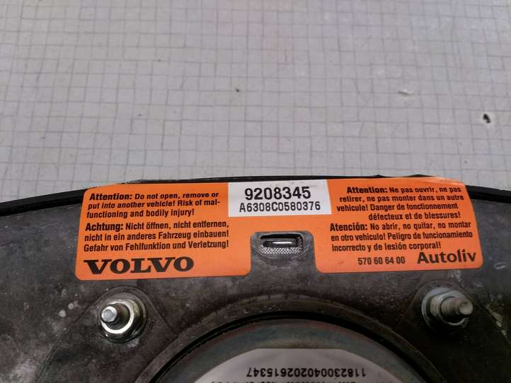 Volvo S60 (2000 - 2004)  570606400 Подушка безопастности руля