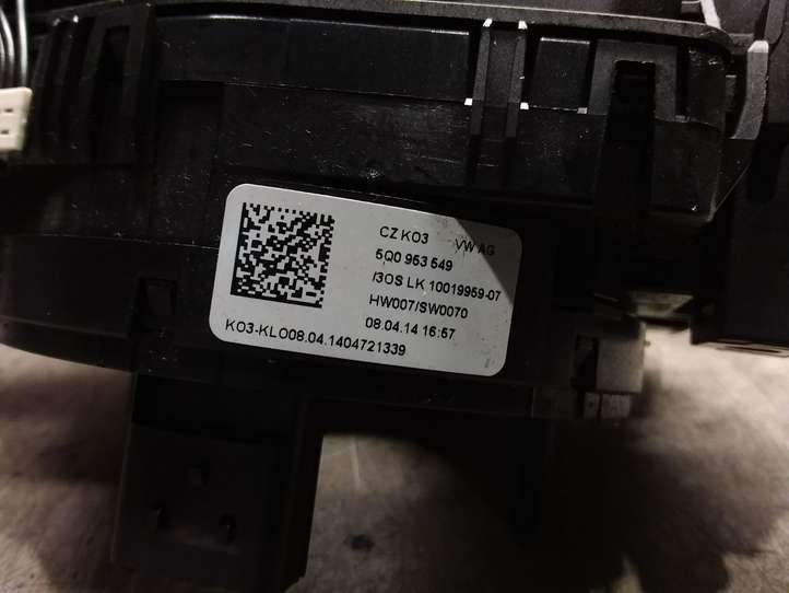 Skoda Octavia Mk3 (5E) (2013 - 2019)  5Q0953549 Полоса надувных подушек (кольцо srs)