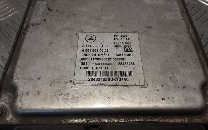 Mercedes-Benz E W212 (2009 - 2016)  A6519009102 Комплект зажигания