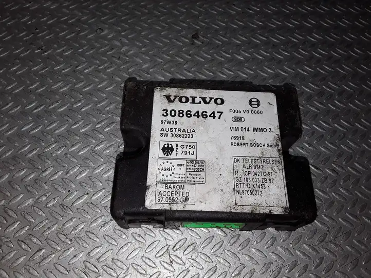 Volvo S40, V40 (2000 - 2004) 30864647 Блок иммобилайзера — фото 1
