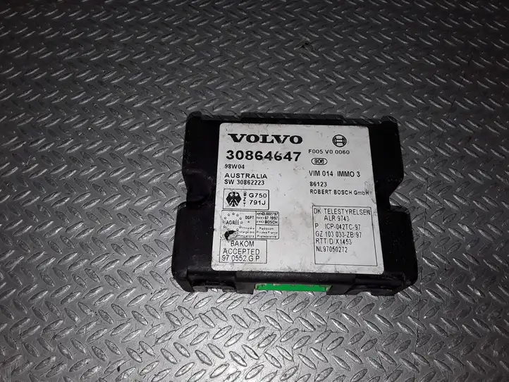 Volvo S40, V40 (2000 - 2004) 30864647 Блок иммобилайзера — фото 1