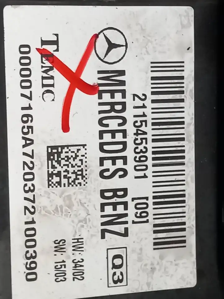 Mercedes-Benz E W211 (2002 - 2009) 2115453901 Модуль комфорта — фото 3