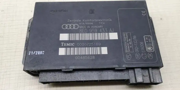 Audi A4 S4 B6 8E 8H (2000 - 2006) 8E0959433AJ Модуль комфорта — фото 4