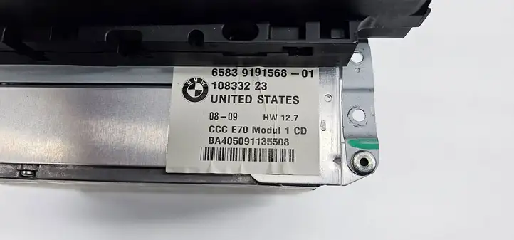 BMW X5 E70 (2006 - 2013) 9191568 Магнитола / мультимедийная система — фото 12