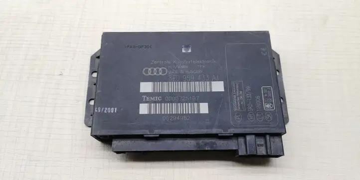 Audi A4 S4 B6 8E 8H (2000 - 2006) 8E0959433AJ Модуль комфорта — фото 1