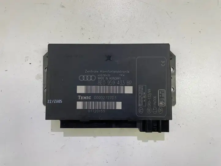 Audi A4 S4 B7 8E 8H (2004 - 2009) 8E0959433BP Модуль комфорта — фото 1