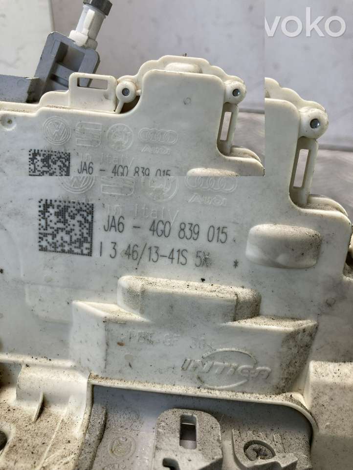Audi A6 (2011 - 2014)  4G0839015 Замок задней двери