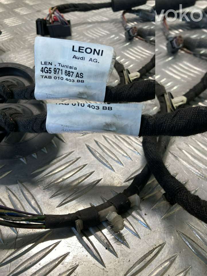 Audi A6 (2011 - 2014)  4G5971687AS Проводка задних дверей