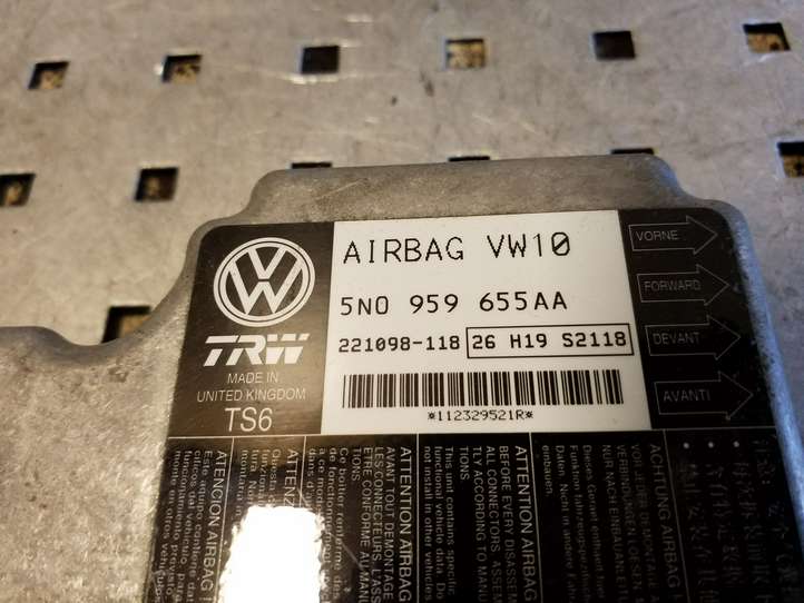 Volkswagen Passat CC (2012 - 2017)  5N0959655AA Блок управления надувных подушек