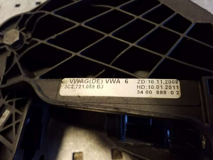 Volkswagen Sharan (2010 - 2015)  3C2721059BJ Педаль сцепления