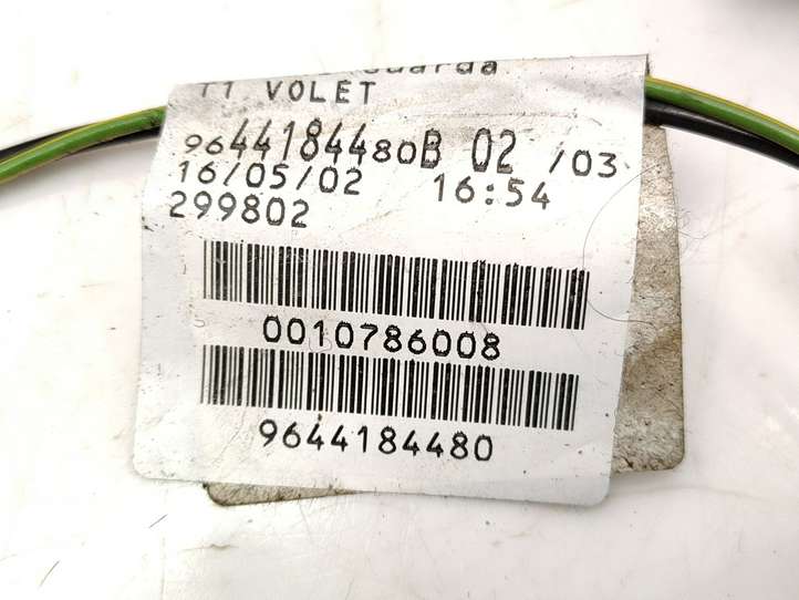 Peugeot 206 (1998 - 2012)  9644184480 Проводка крышки багажника