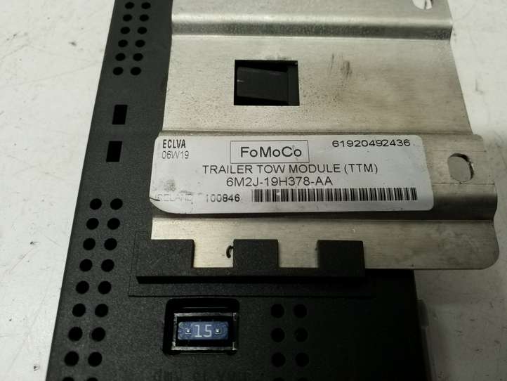 Ford S-Max (2006 - 2010)  6M2J19H378AA Блок управления крюка для прицепа