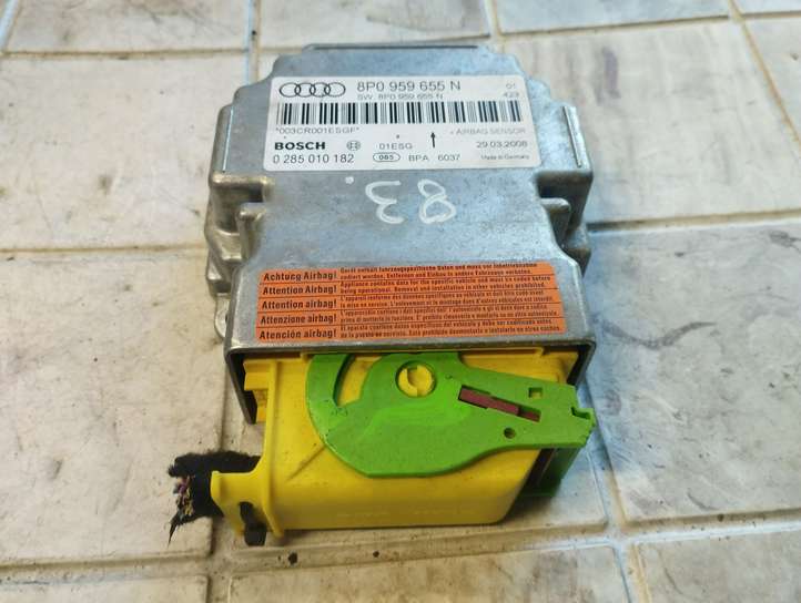 Audi A3/S3 8P (2004 - 2008)  8P0959655N Блок управления надувных подушек