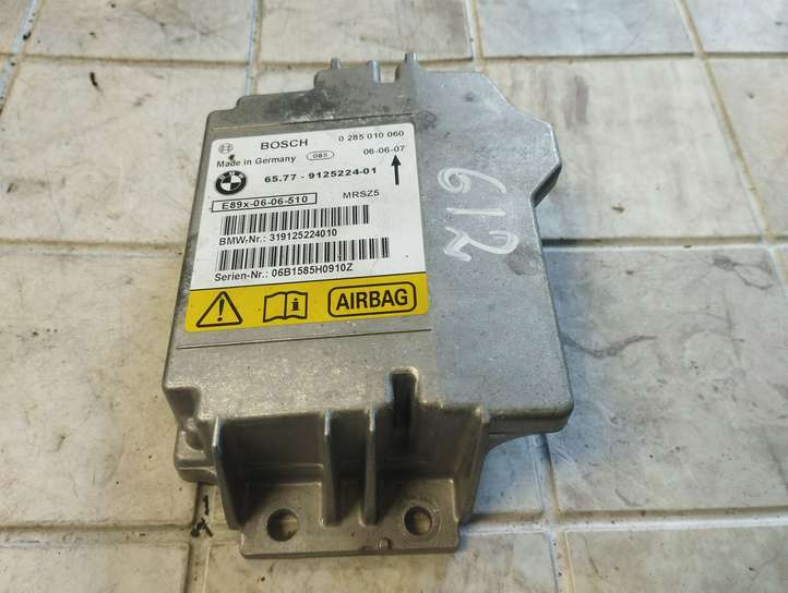 BMW 3 E90 E91 (2005 - 2012)  6577912522401 Блок управления надувных подушек