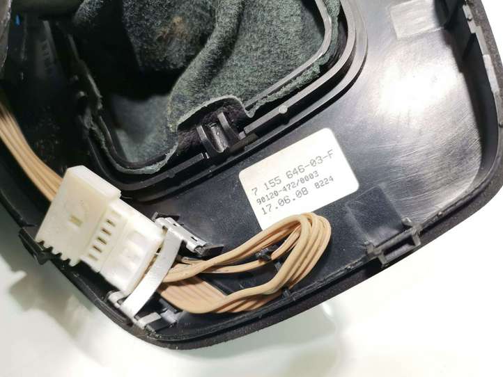 BMW 3 E90 E91 (2005 - 2012)  7562484 Отделка рычага переключения передач (кожа, головка)