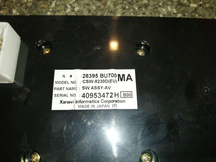 Nissan Almera Tino (2000 - 2006)  28395BU700 Блок управления кондиционера воздуха / климата/ печки (в салоне)