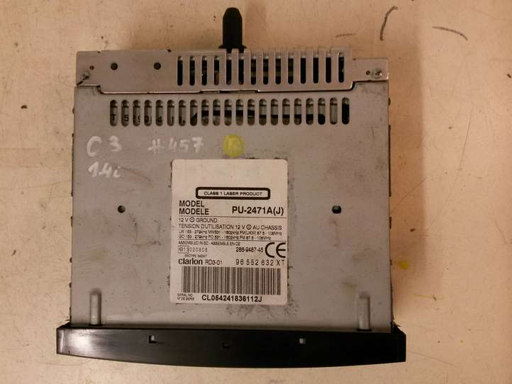 Citroen C3 (2002 - 2009)  RD3-01 Радио/ проигрыватель CD/DVD / навигация