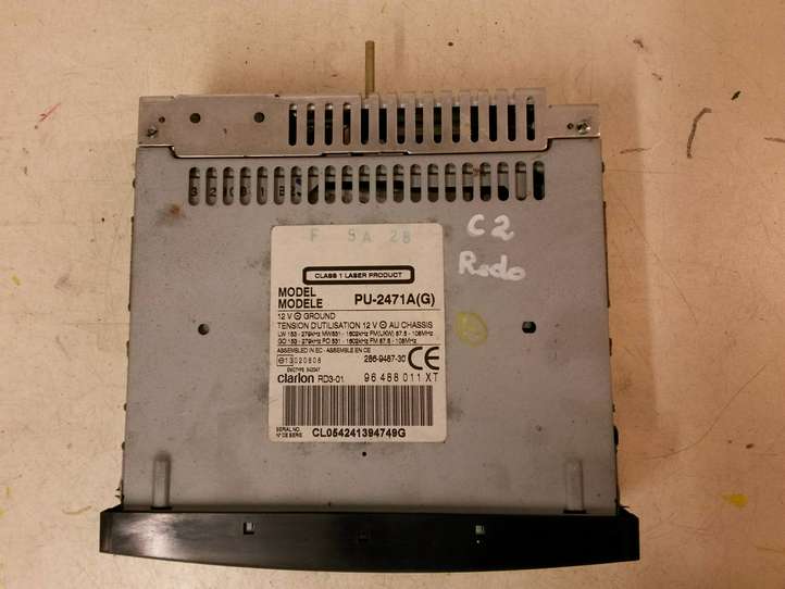 Citroen C2 (2003 - 2008)  RD301 Радио/ проигрыватель CD/DVD / навигация