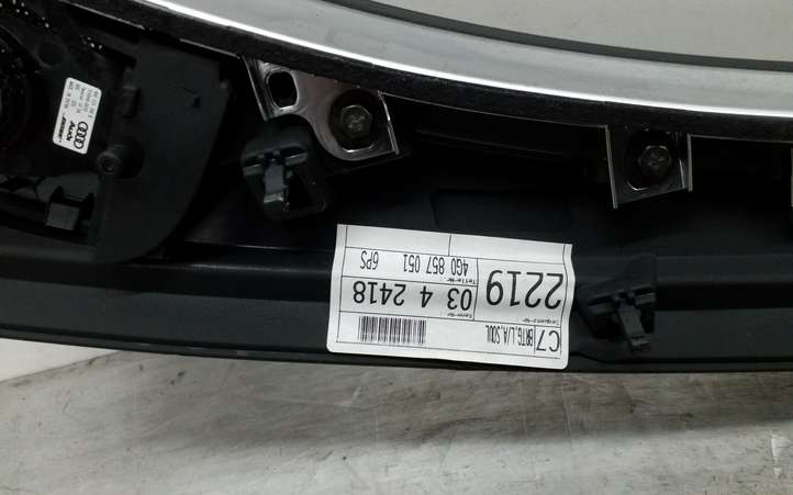 Audi A6 allroad (2012 - 2014)  4G0857051 Отделочный щит панели (центральный)