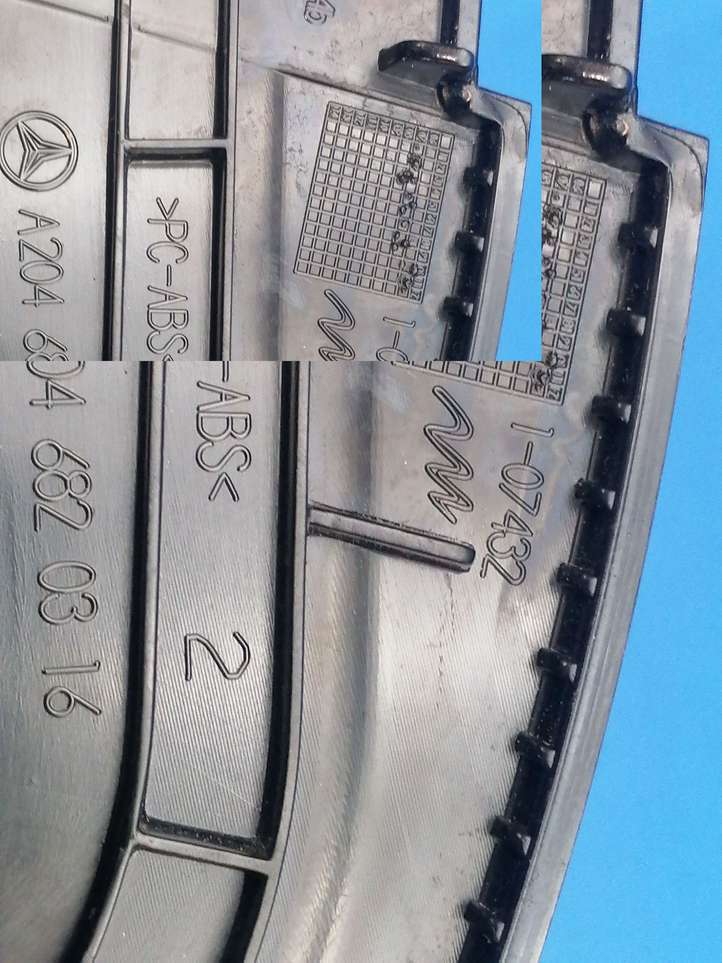 Mercedes-Benz C W204 (2007 - 2014)  a2046820316 Отделка рулевой колонки