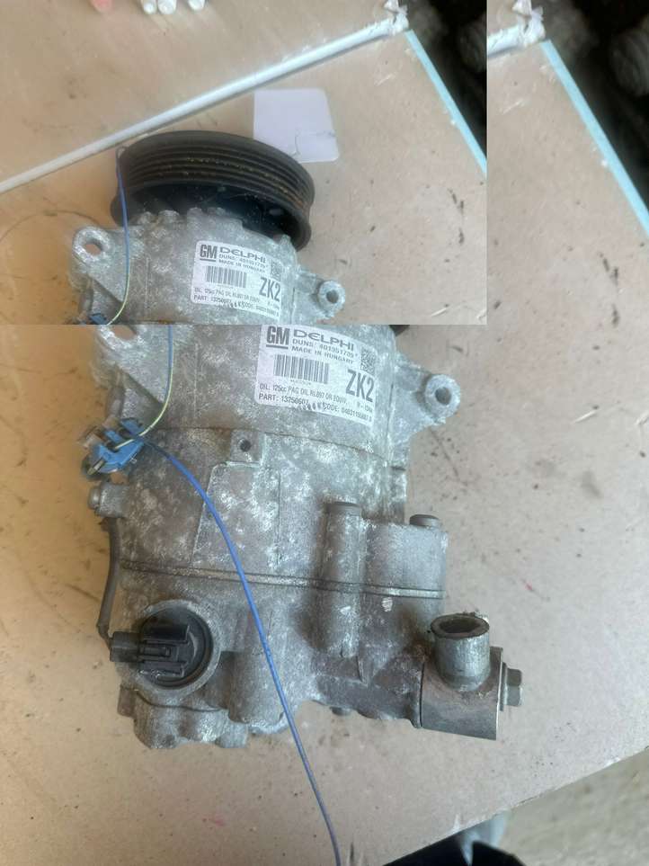 Opel Astra (2009 - 2012)  13250607 Компрессор (насос) кондиционера воздуха