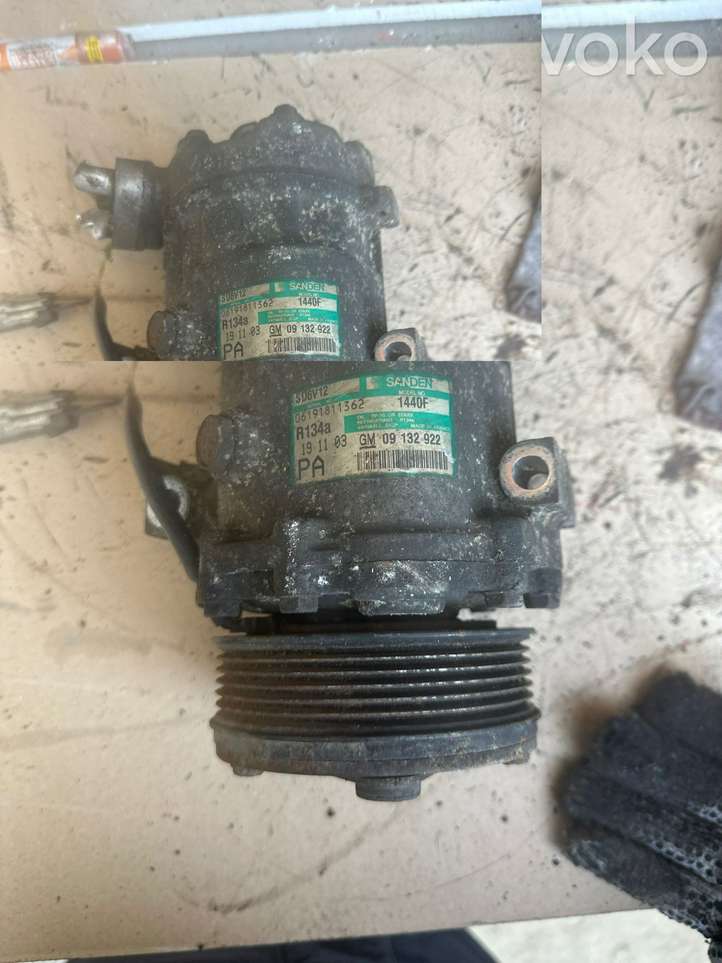 Opel Astra (1998 - 2004)  09132922 Компрессор (насос) кондиционера воздуха