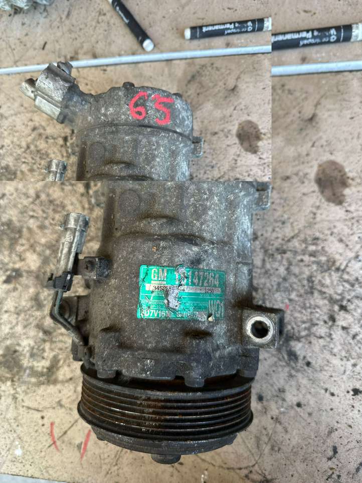 Opel Vectra (2002 - 2005)  13147264 Компрессор (насос) кондиционера воздуха