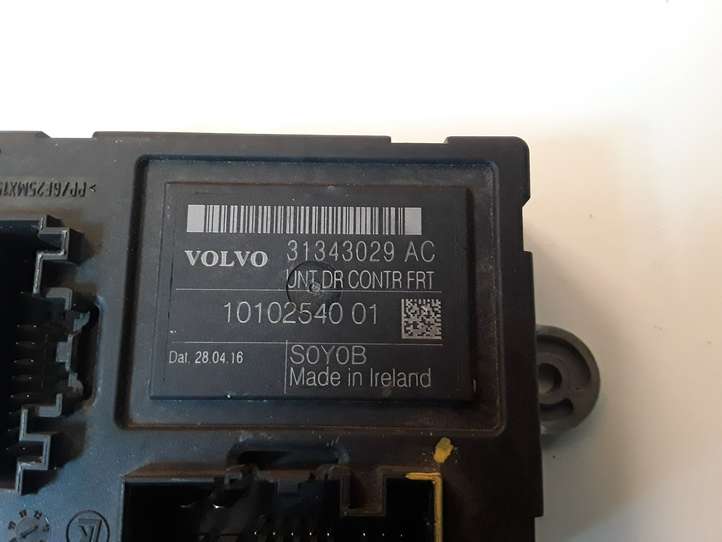 Volvo XC60 (2013 - 2017)  31343029AC Блок управления дверью