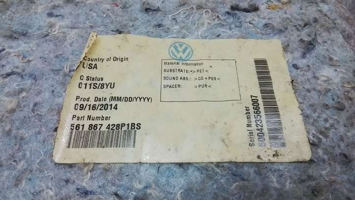Volkswagen PASSAT B7 USA (2012 - 2016)  561867428 Боковая панель