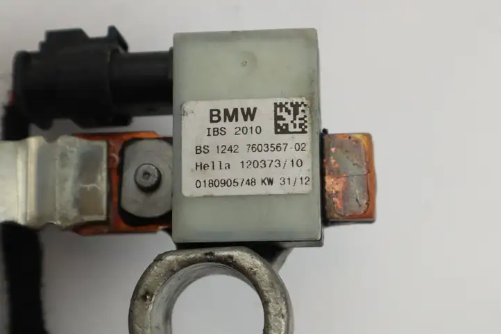 BMW X5M E70 (2010 - 2013) 7603567 Минусовой провод аккумулятора — фото 3