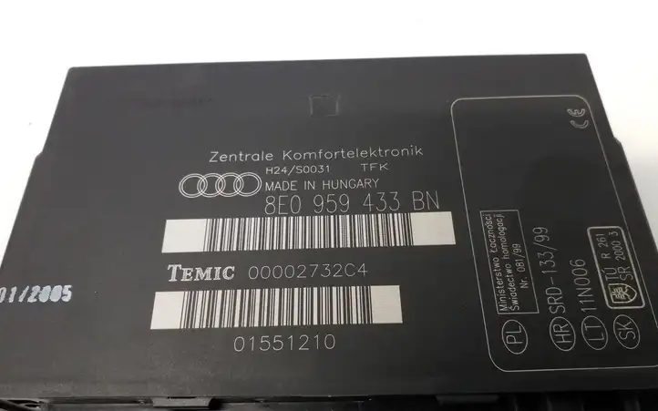Audi A4 S4 B7 8E 8H (2004 - 2009) 8E0959433BN Модуль комфорта — фото 5