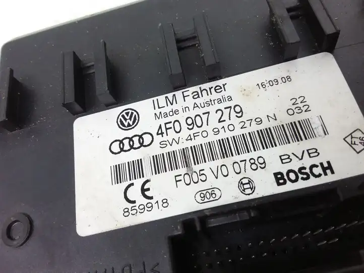 Audi A6 S6 C6 4F (2004 - 2008) 4F0907279 Модуль комфорта — фото 3